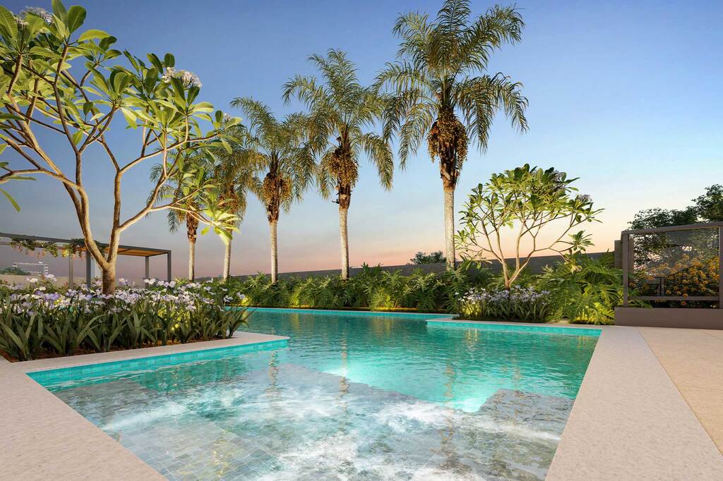 Mac Campo Belo: Piscina
