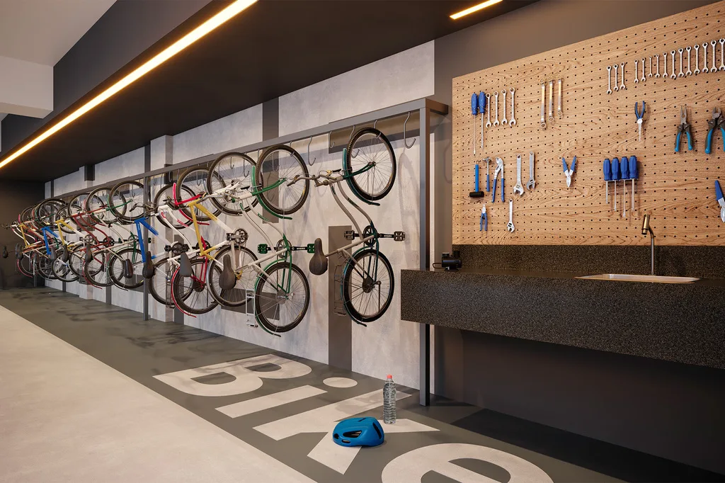 Mac Ibirapuera: Bicicletário