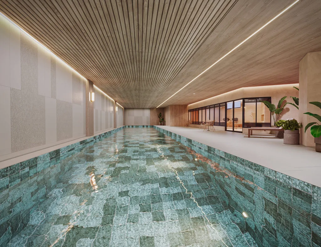 Marco Zero One: Piscina coberta