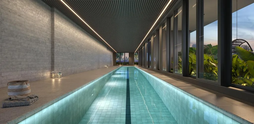 Marquise Vila Mariana: Piscina coberta