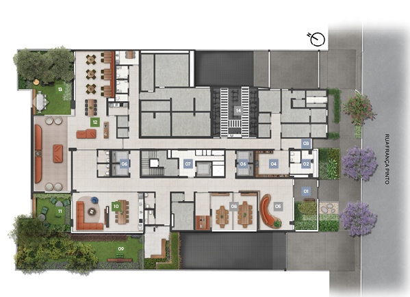Marquise Vila Mariana: Implantação