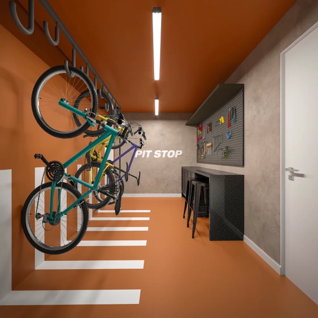 Maskan Ipiranga: Bicicletário