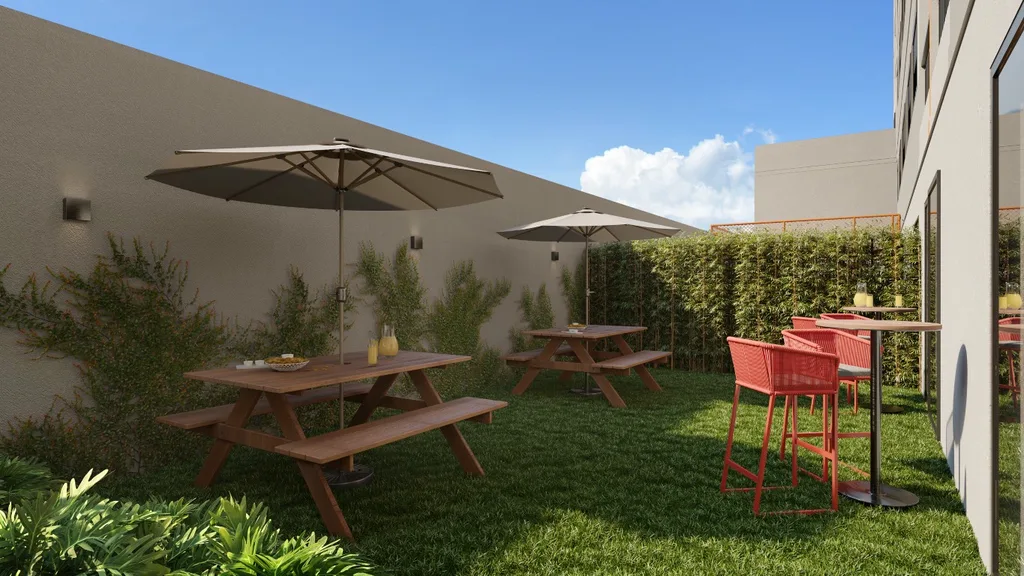 Maskan Ipiranga: Espaço gourmet externo