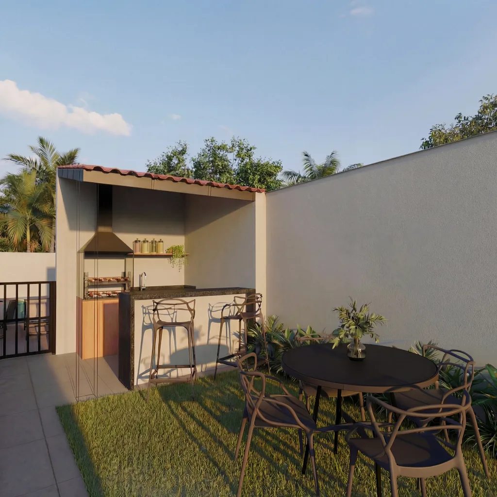 Metrocasa Alto da Boa Vista: Churrasqueira