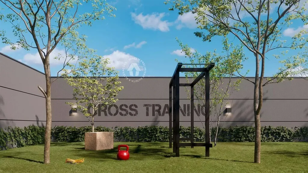 Metrocasa Campo Belo: Fitness externo