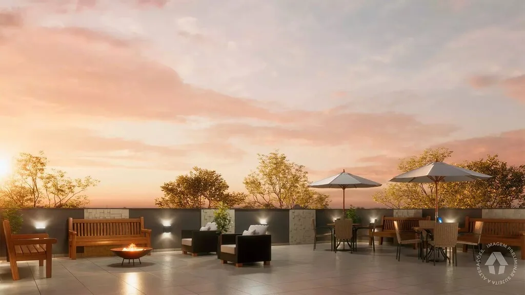 Metrocasa Campo Belo: Fire place