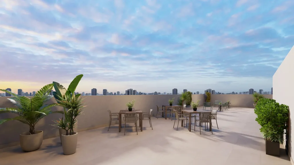Metrocasa Clube Ipiranga: Terraço coletivo