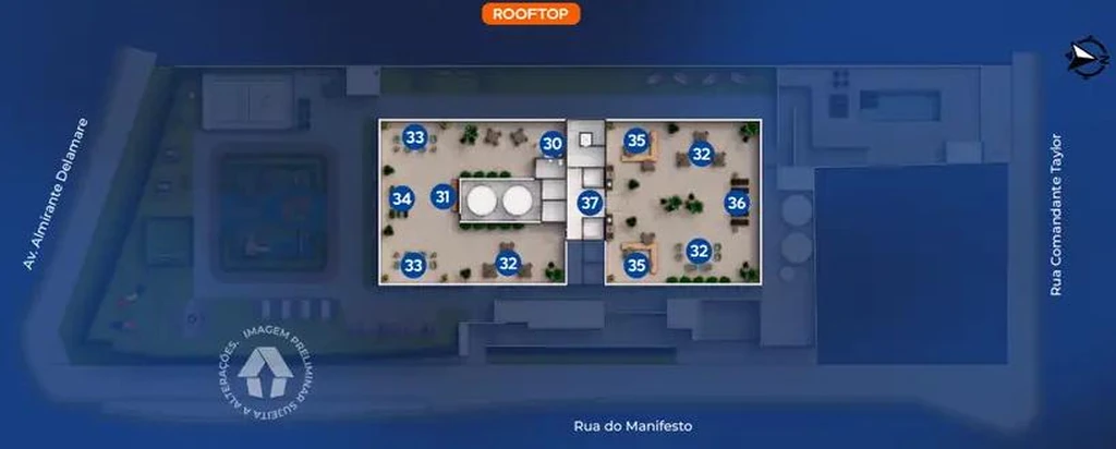 Planta do Metrocasa Clube Ipiranga