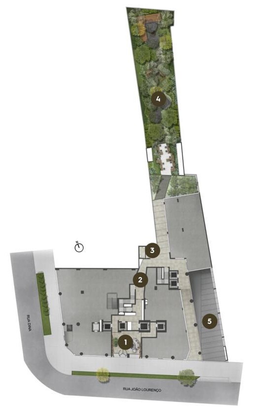 Metropolitan Vila Nova: Pavimento térreo