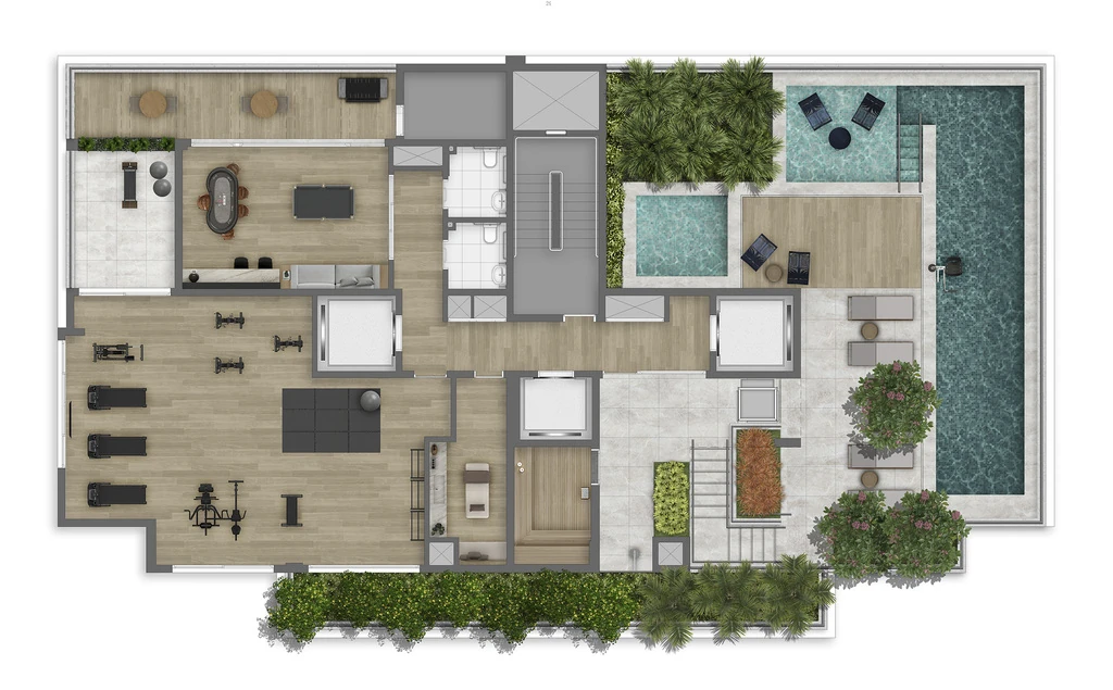 Planta do ML Brooklyn