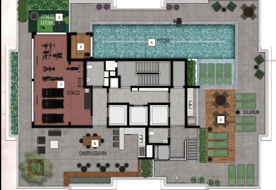Moa 292: Pavimento rooftop