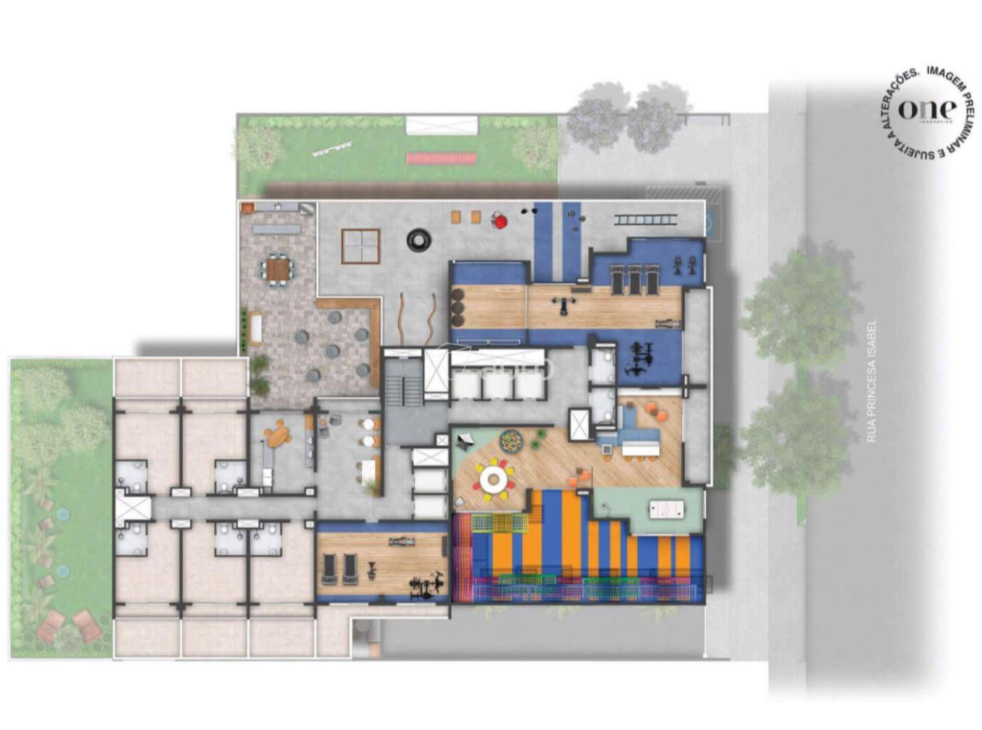 Planta do Modern Campo Belo