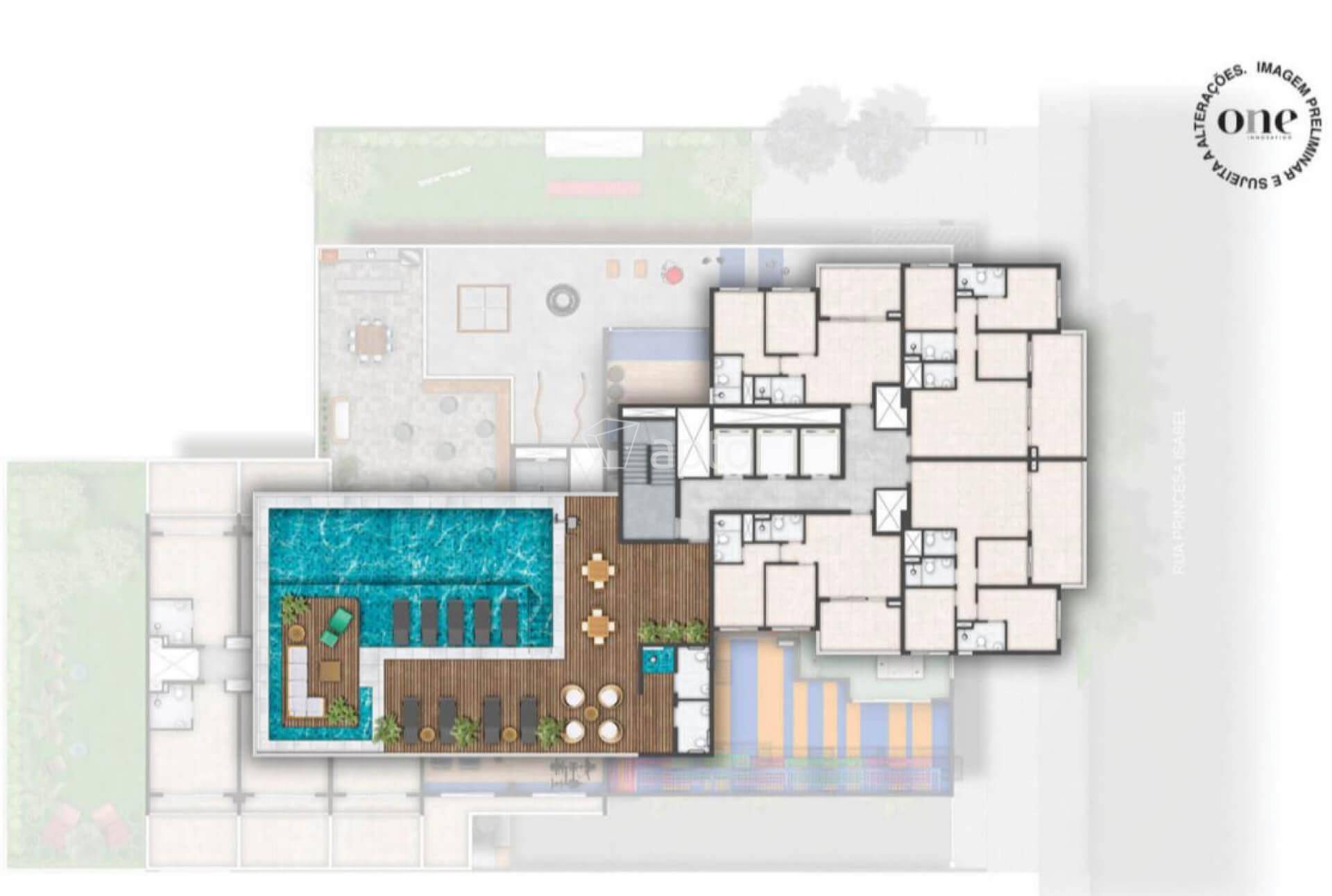 Planta do Modern Campo Belo