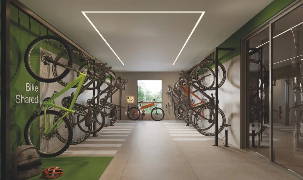 Moema Jazz: Bicicletário