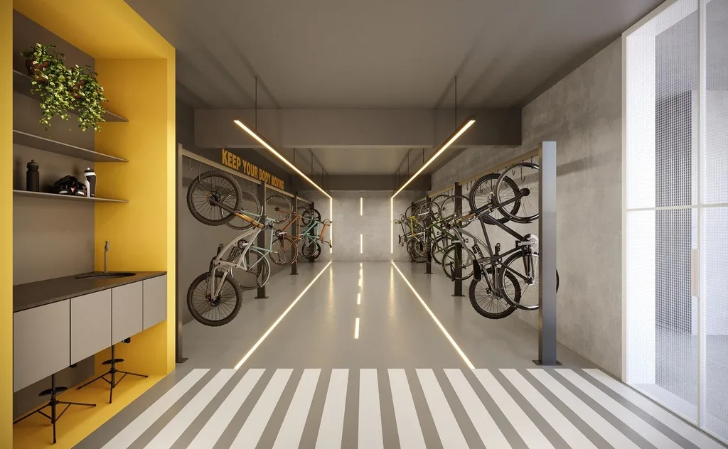Moma Studios +: Bicicletário