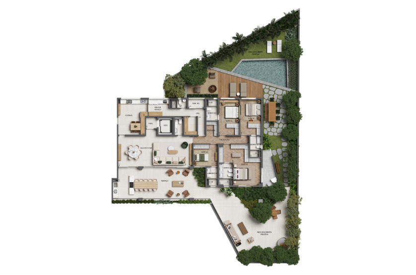 Monã The Grand Lodge: 4 dorm 569m² garden