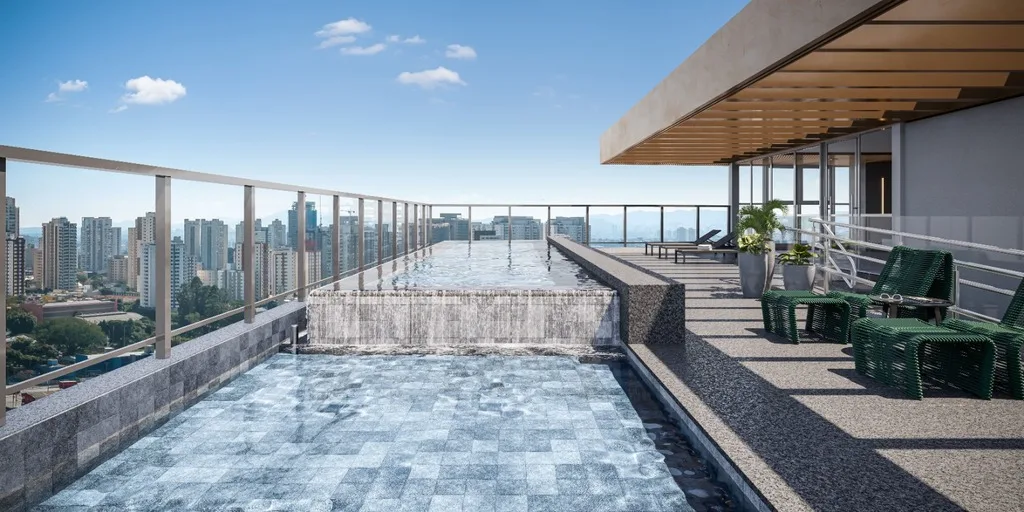 Monogram Moema: Piscina