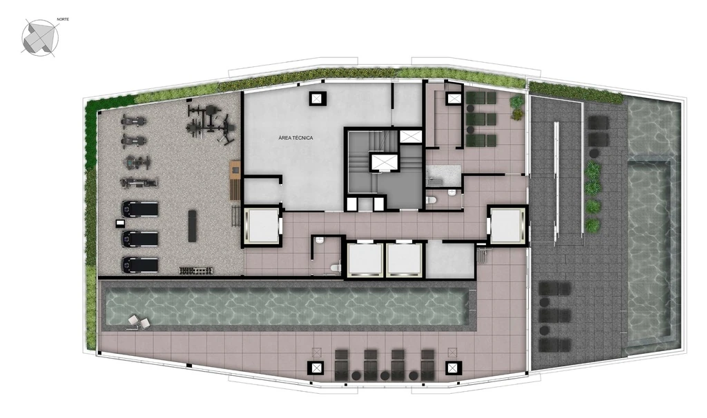 Planta do Monogram Moema