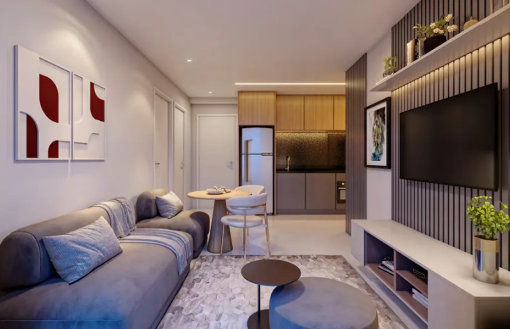 Monumental Residencial Conx: Living