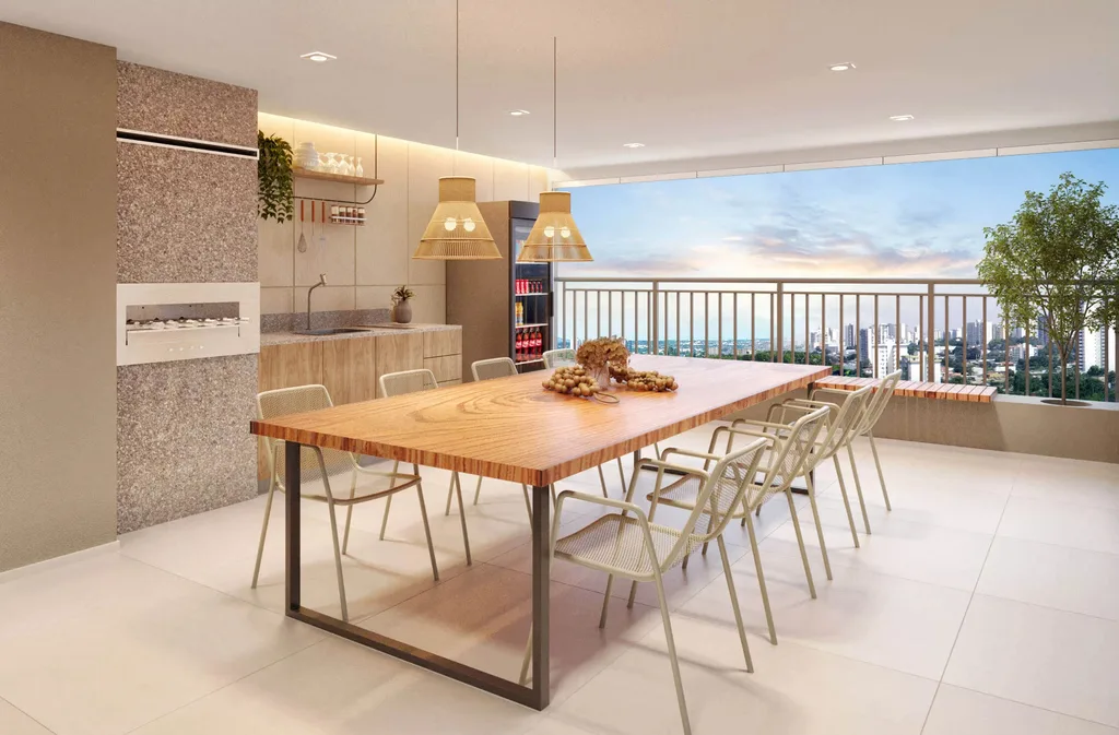 Monumental Residencial Conx: Churrasqueira