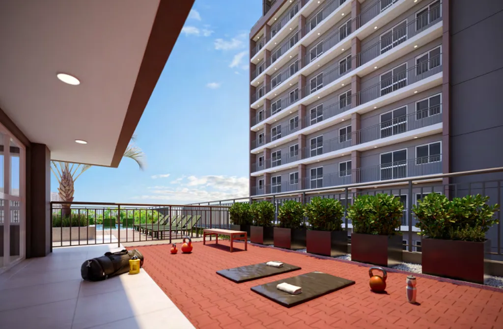 Monumental Residencial Conx: Fitness externo