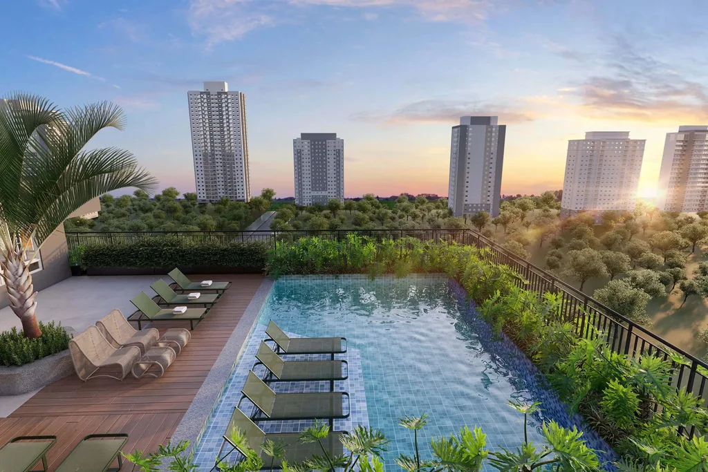 Monumental Residencial Conx: Piscina