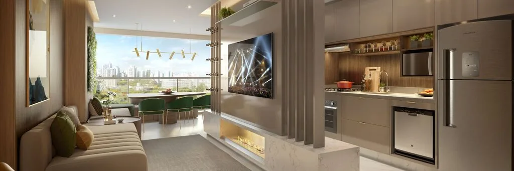 Most Moema Home: Living
