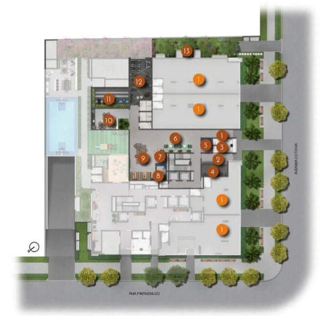 Planta do Most Moema Smart