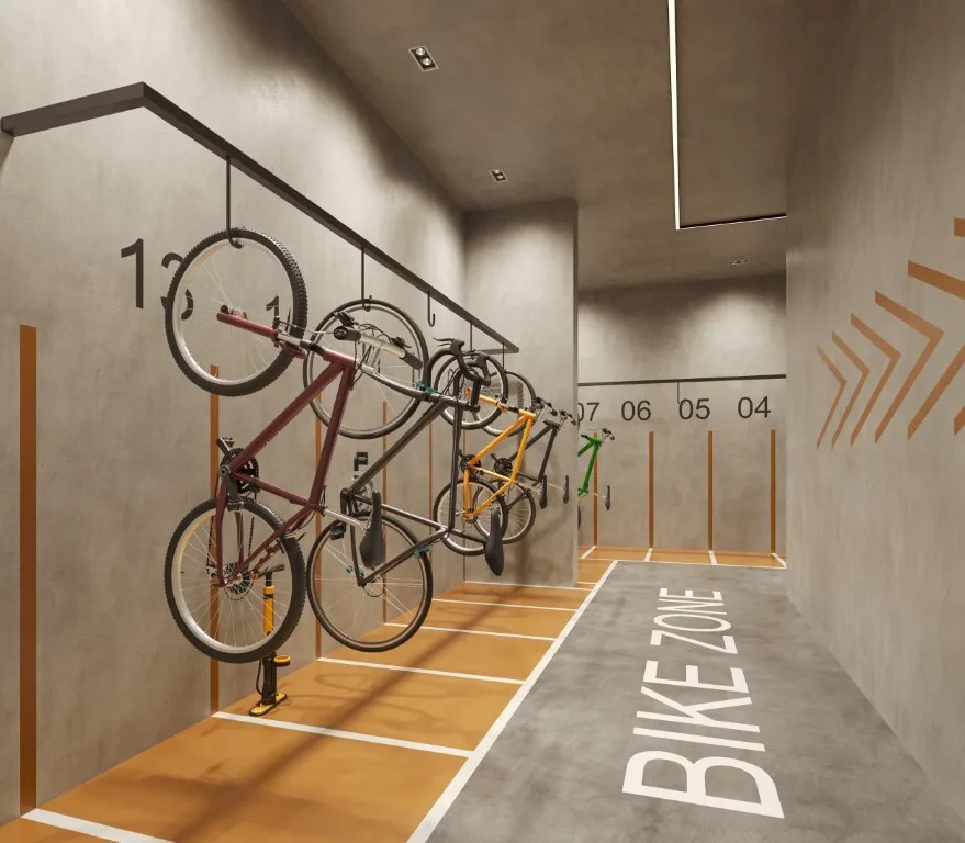 Motiró Casa Branca: Bicicletário