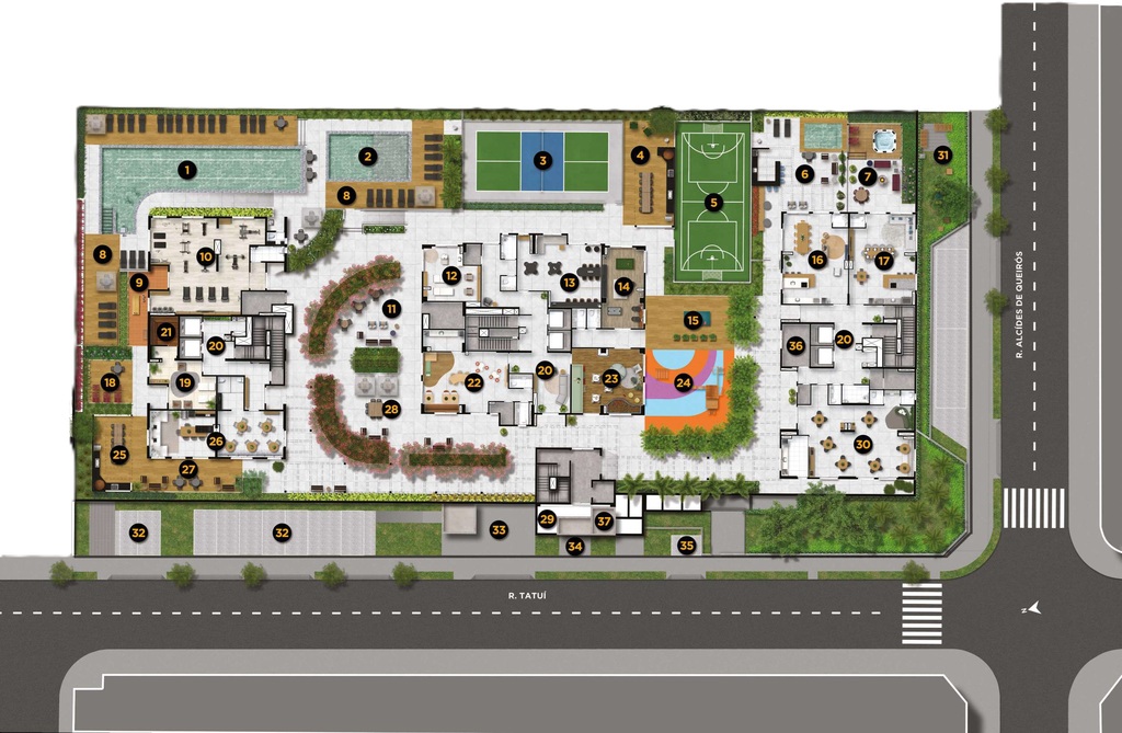 Motiró Casa Branca: Implantação