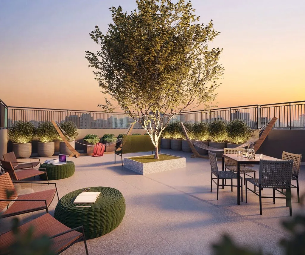 Multi Praça da Árvore: Terraço coletivo