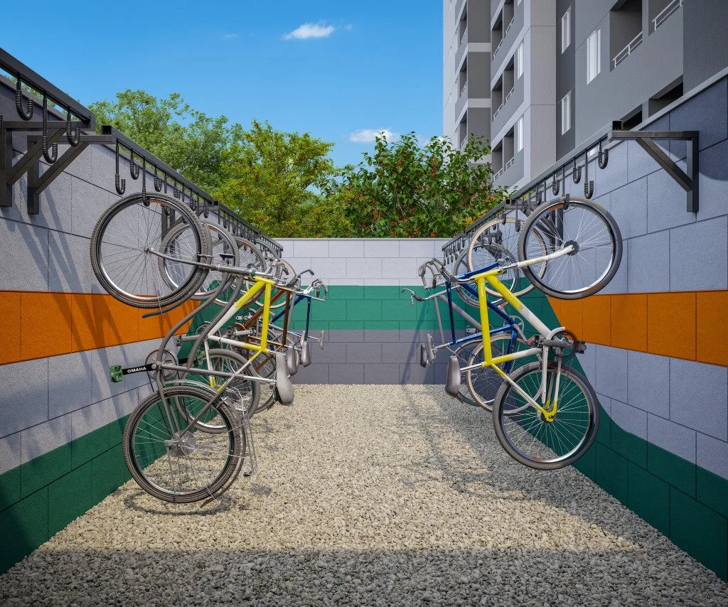 Mundo Apto Alto da Mooca: Bicicletário