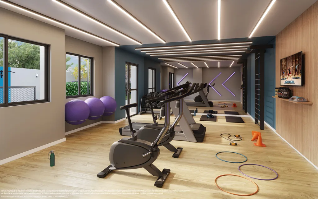 Mundo Apto Campo Belo: Fitness interno