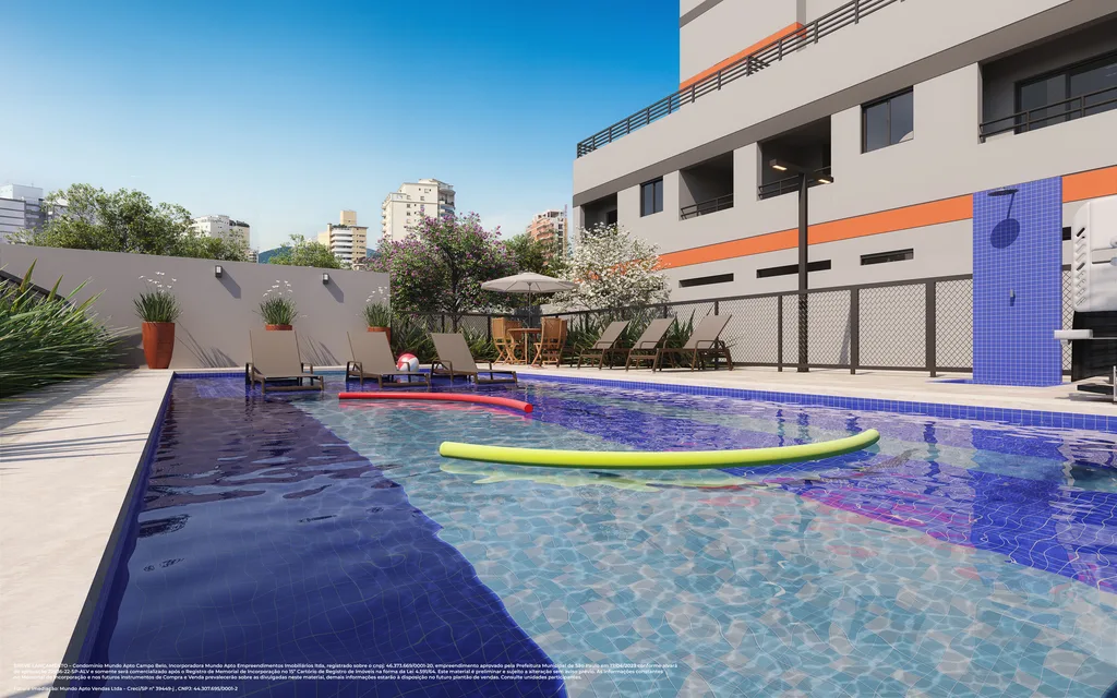 Mundo Apto Campo Belo: Piscina