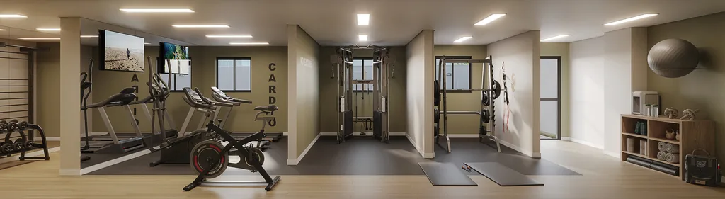 Mundo Apto Elevato Bosque da Saúde: Fitness