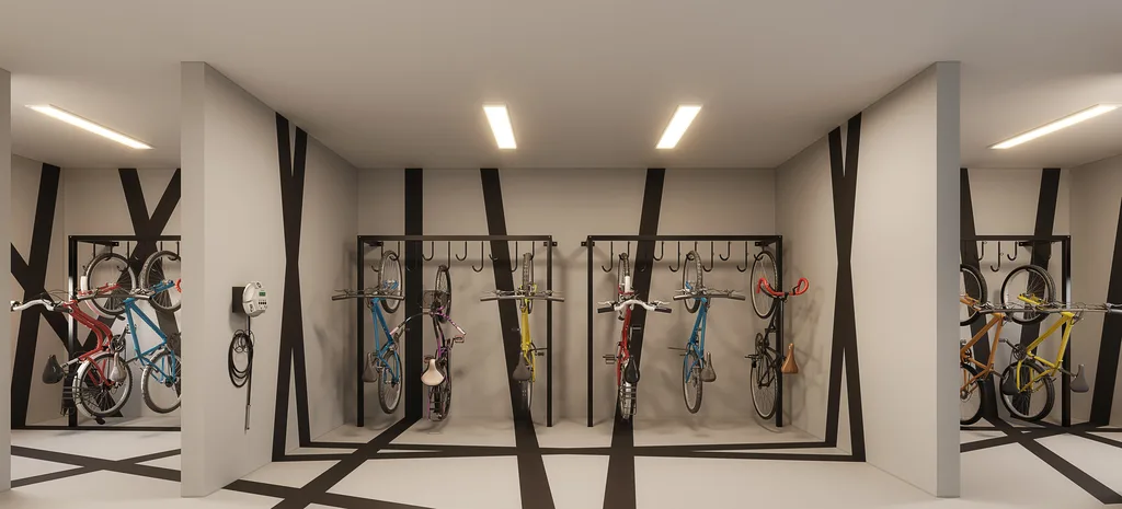 Mundo Apto Elevato Bosque da Saúde: Bicicletário