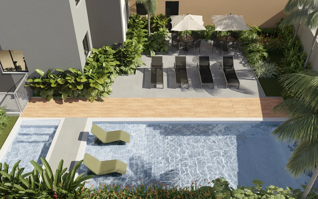 Mundo Apto Elevato Brooklin: Piscina