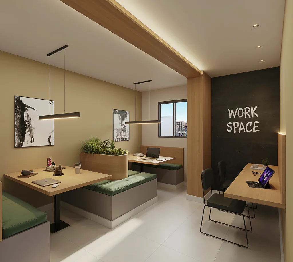 Mundo Apto Elevato Brooklin: Coworking