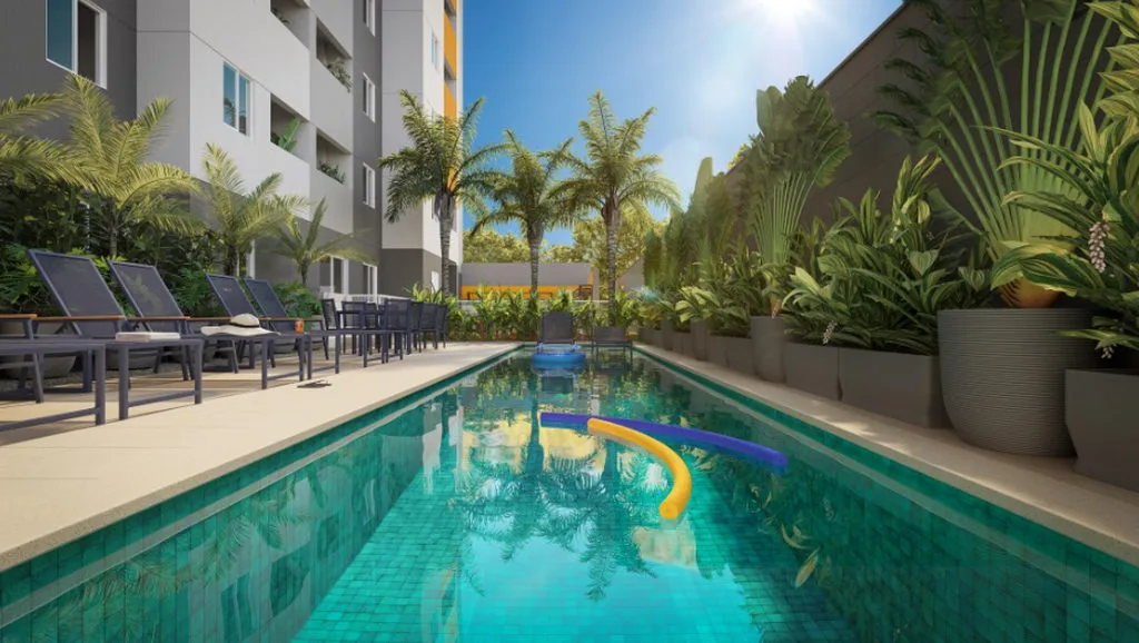 Mundo Apto Essência Ipiranga: Piscina