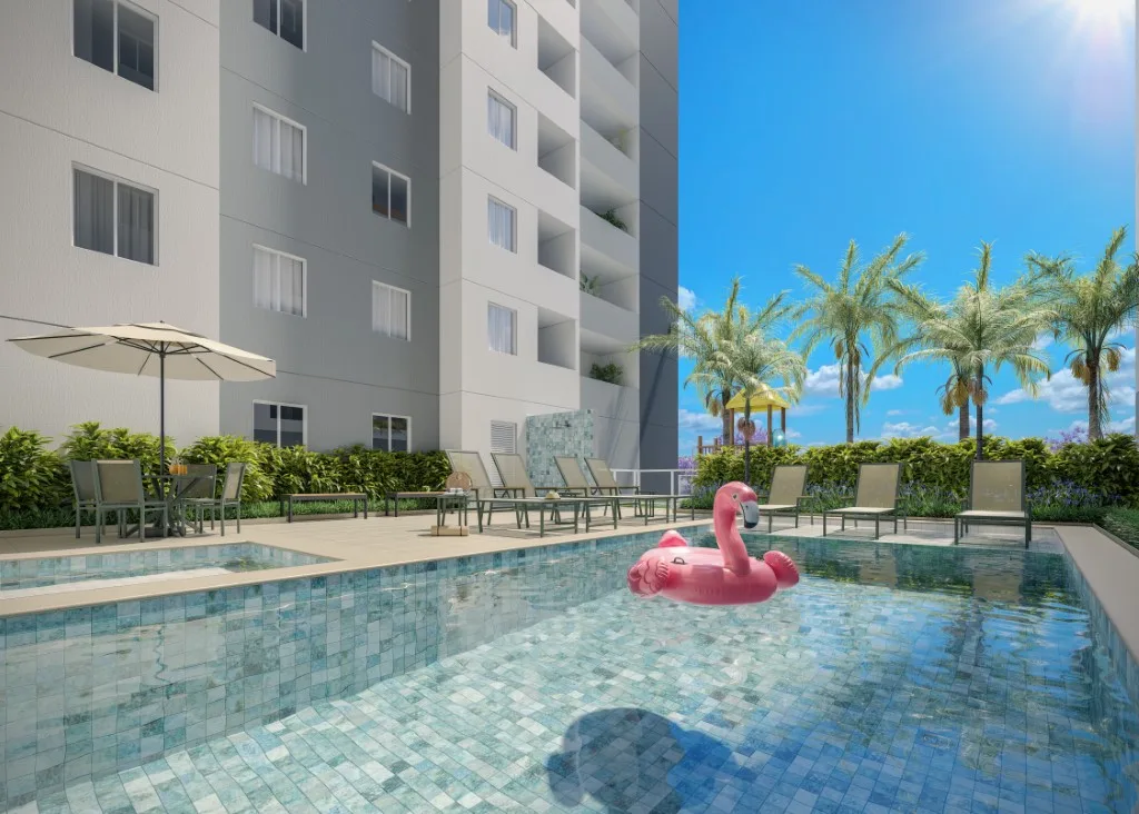 Mundo Apto Essência Vila Prudente: Piscina