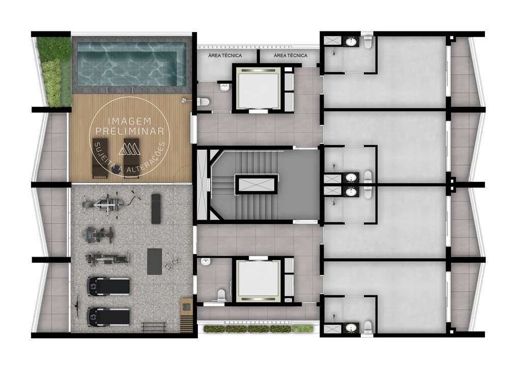 Planta do NDK Moema
