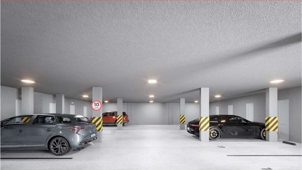 New Way Santo André: Estacionamento
