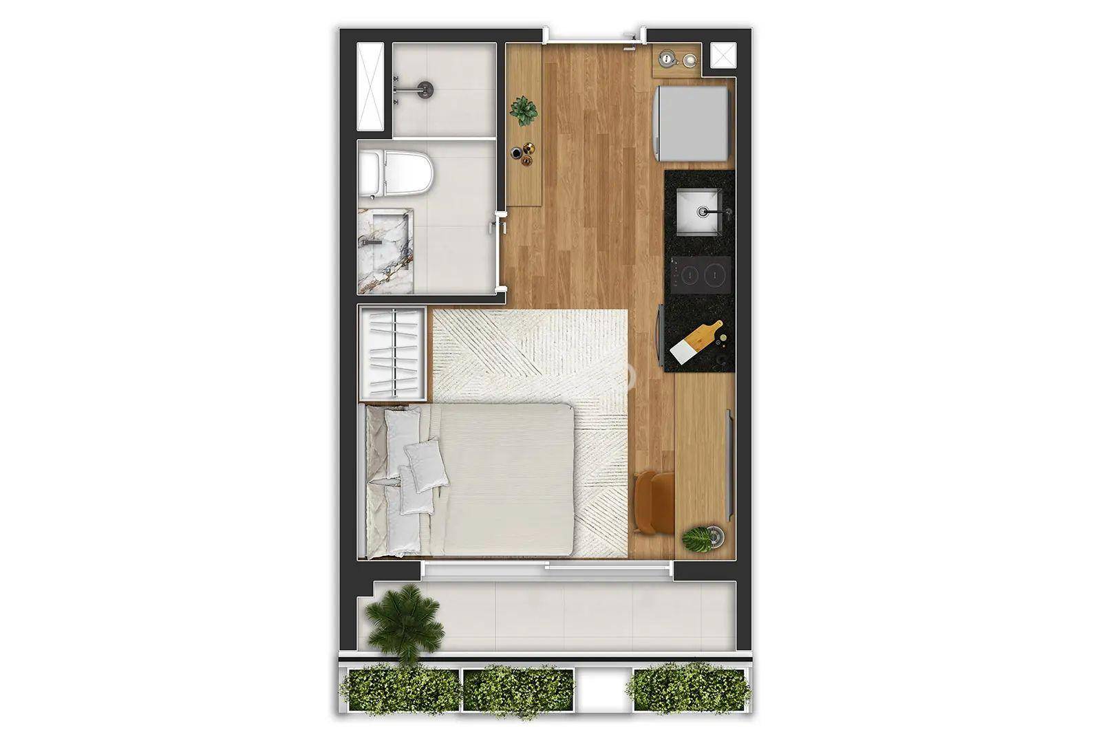 Planta do Nex One Alameda Itu