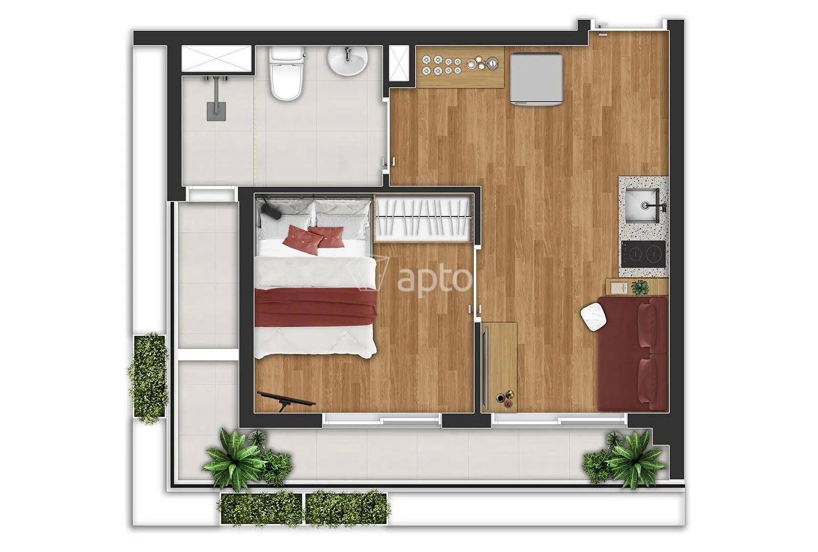 Planta do Nex One Alameda Itu