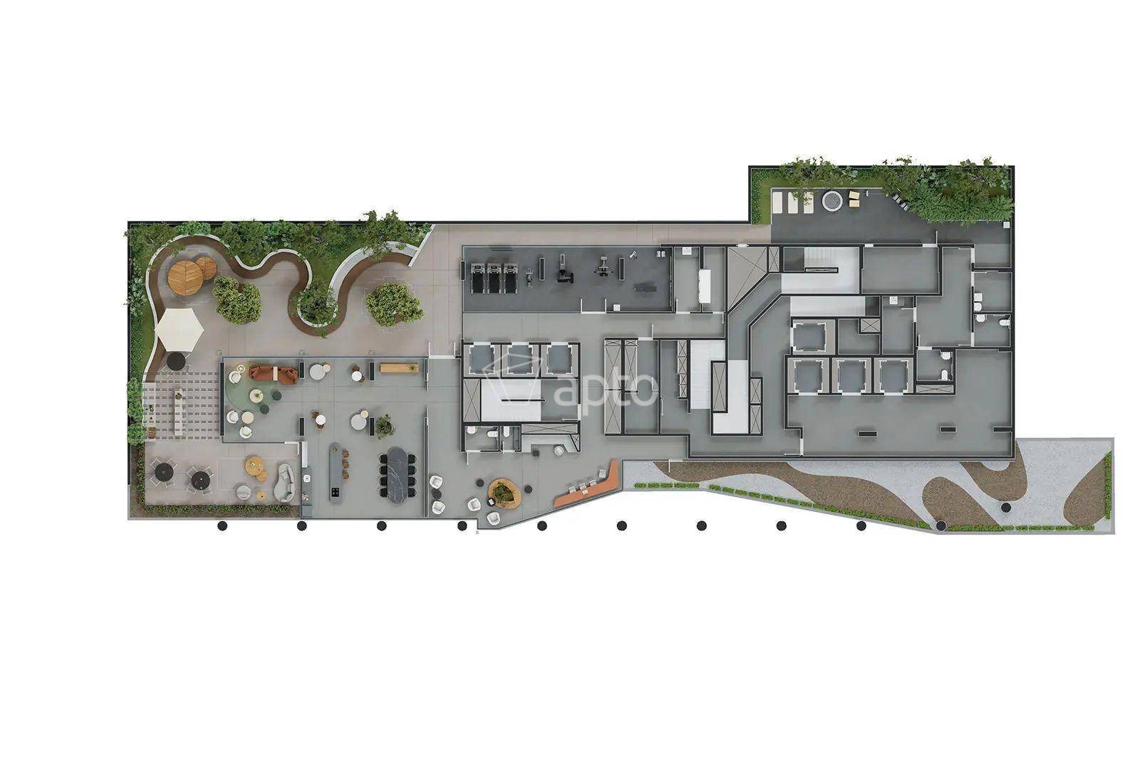 Planta do Nex One Park View