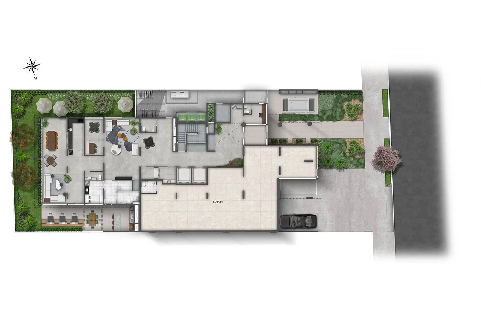 Planta do Nex One Pereira Coutinho