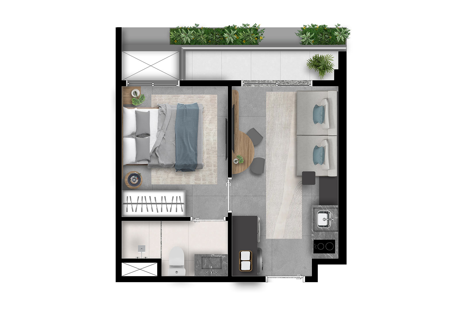 Planta do Nex One Pereira Coutinho