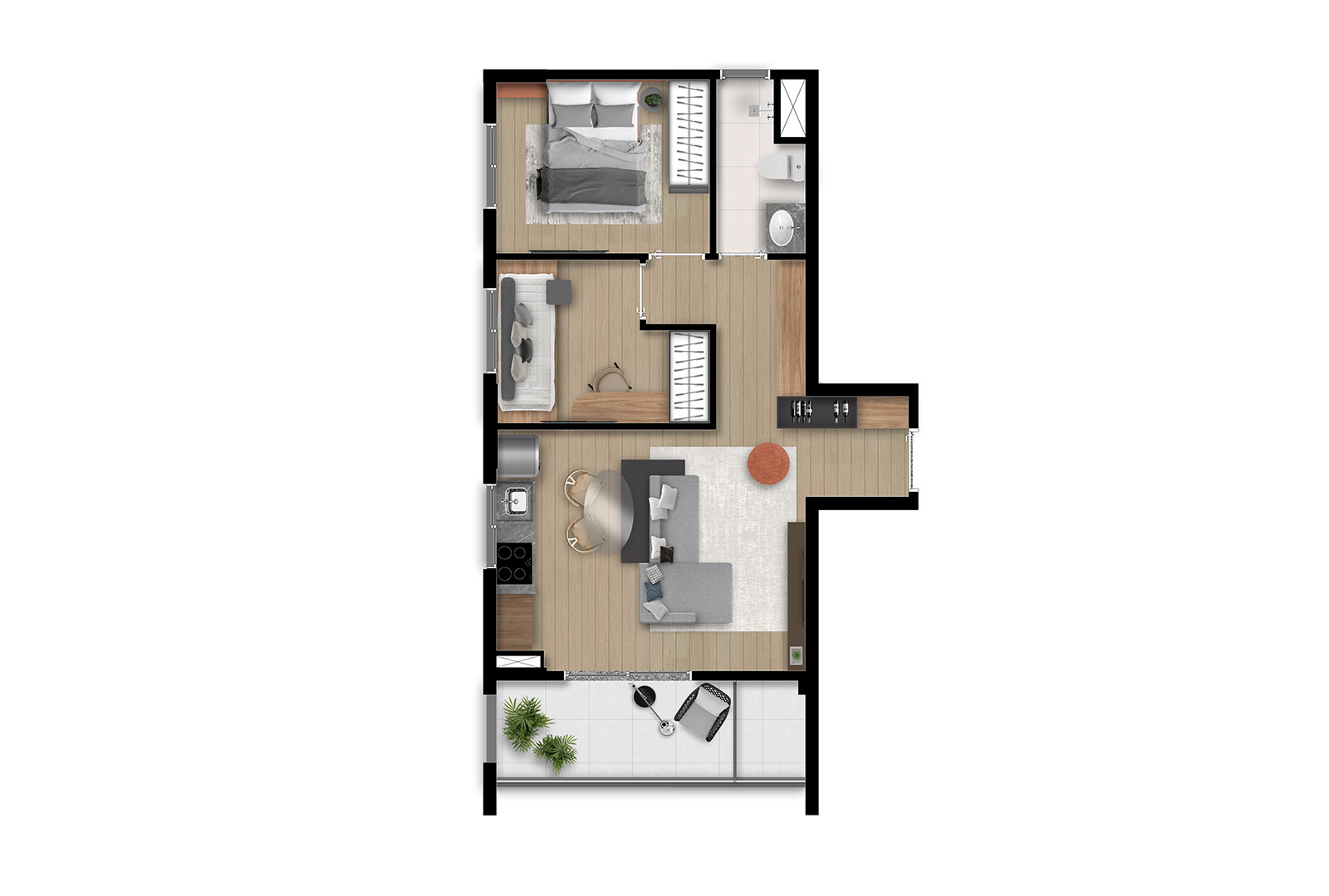 Planta do Nex One Pereira Coutinho