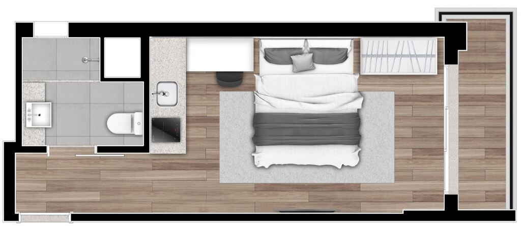 Next Haddock: 24m² studio