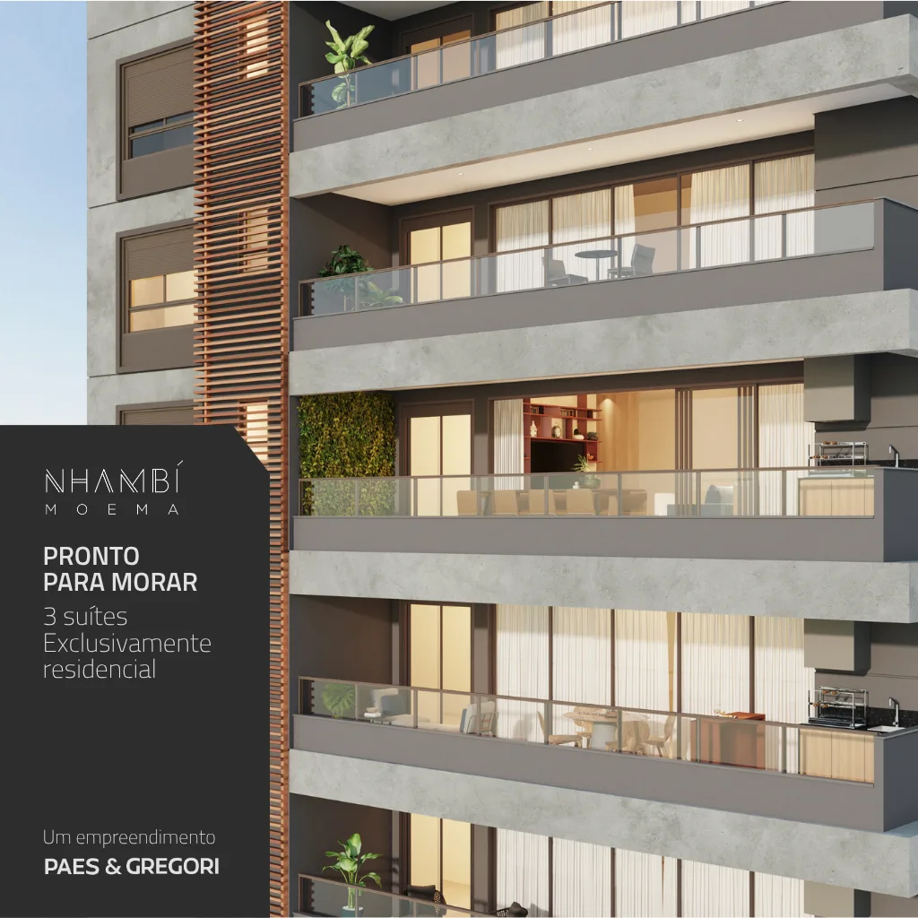 Nhambi Moema: Capa nova